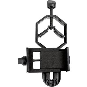 Celestron Smartphone Adapter for Telescope, Binoculars & Spotting Scopes Capture Images & Video Through Your Optics Simple, Durable, Metal Body - Compact and Travel-Friendly (Black)