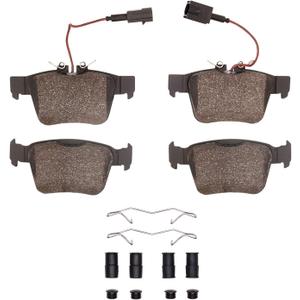 Dynamic Friction Company 5000 Advanced Brake Pads - Ceramic and Hardware Kit