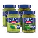 Barilla Creamy Genovese Pesto and Rustic Basil Pesto Sauce Four Pack