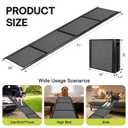 Dog Ramp for Car, 71" L × 20" W Foldable Pet Ramp for Truck