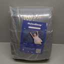 Huloo Sleep Play Mat for Babies Toddlers,1.3" Thick Elasti-Foam Anti-Fall Cushion Mat for Kids Room,2872 Bedroom Bedside Rugs,Water-Repellent Soft Coral Velvet,Non-Slip(Dark Grey)