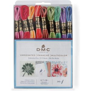 DMC Variegated Embroidery Floss Pack - 36 skeins (Assorted)