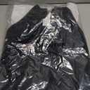 The Drop Womens Kory Shirred Neck Chiffon Halter Bubble Top (X-Large, Black)