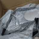 Front & Rear Inner Fender Liners for Jeep Wrangler JK JKU 2007-2018 4WD US Flag Logo Aluminum Lightweight Splash Guards (Black)