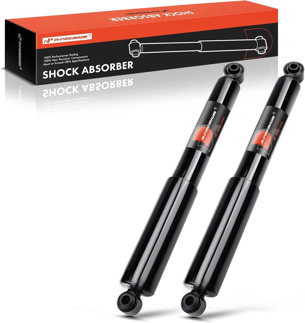 A-Premium Rear Pair (2) Shock Absorber Compatible with Nissan Frontier 2005-2019, Driver and Passenger Side