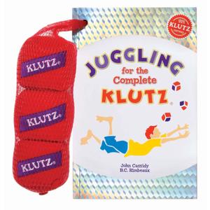 Juggling for the Complete Klutz 5.5" Length x 2.5" Width x 8.5" Height, Red, White
