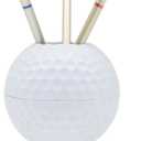 Seadream Golf Gift Set,Golf Ball Pen Holder Set with 3 Golf Pens