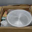 VEVOR 14in/35cm Pottery Wheel for Adults, 0-2in Lift-Table 450W Professional Pottery Kit with Foot Pedal Detachable Basin DIY Art Clay Potter's Wheel for Kids Adults Beginners at Home Pottery, White