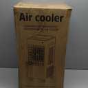 Portable Air Conditioners, Evaporative Air Cooler, 3-Side Air Intake Portable AC Unit w/ 8L Larger Water Tank, 3 Speeds, 60°Oscillation,7.5H Timer, Swamp Cooler for Room Home Office