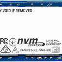 Kingston NV3 1TB M.2 2280 NVMe SSD | PCIe 4.0 Gen 4x4 | Up to 6000 MB/s | SNV3S/1000G