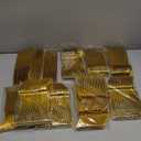 300 Pieces Gold Plastic Silverware - Heavy Duty Disposable Cutlery Set - Gold Disposable Utensils Include 150 Forks, 75 Spoons, 75 Knives for Dinner, Parties, Weddings