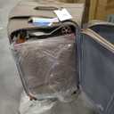 Travelhouse Luggage Set, Softside Suitcase 4-Piece (16/20/24/28), Expandable Lightweight Luggage Sets with Duffel Travel Bag,Suitcase with Double Spinner Wheels (Khaki)