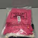 Ficerd 3 Pack Women's Ribbed Long Sleeve Tops, Crew Neck Slim Fit Knit Undershirts Basic Casual Stretch Layering Tee Shirts(Black, Cream, Rose Pink,Large)