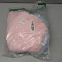 REDKISS 2 Pack Microfiber Hair Towels - Extra Large Hair Towel Wrap for Women, 24x42 inch Pink Hair Towels with Elastic Strap, Super Soft Blue Hair Drying Towels Curly Anti Frizz Turbans