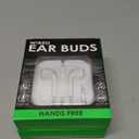 Wired Ear Buds Earphones White, Pack Of 2