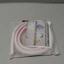 39" Silicone Cord Hider for Wall Mount TV,Self-Adhesive Cable Hider for 1 Cord(1/4" Diameter),Cable Management Under Desk,Cord Organizer,Cable Raceway Home & Office Trim,Cord Concealer Channel,White (Regular-39 inch)