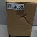 Indoi 4 Light Bathroom Light Fixtures, Oil-Rubbed Bronze Modern Vanity Lights with Clear Glass Shades, Bathroom Wall Lamp for Mirror Living Room Cabinet