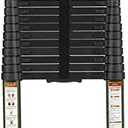 Telescopic Ladder, 20.34FT RIKADE Aluminum Telescoping Ladder with Stable Hook and Non-Slip Feet, Portable Extension Ladder for Household and Outdoor Working 330lb Capacity - Amazon.com