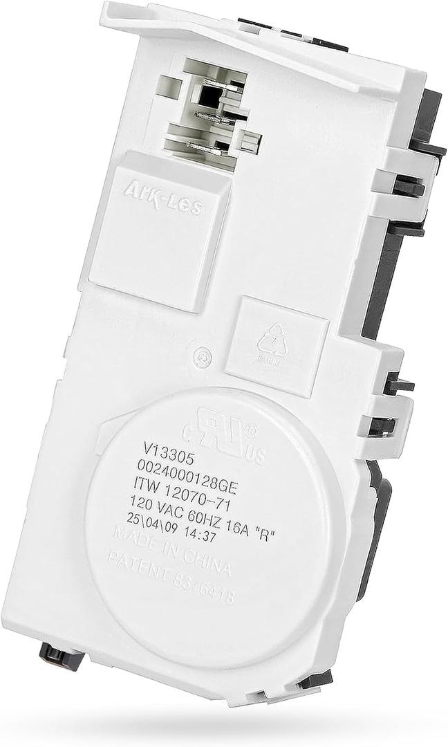 Upgraded WH01X29528 Washer Door Lock for GE, Fit for GFW510SCN0WW GFW510SCN1WW GFW510SCN2WW GFW510SCN3WW GFW510SCN4WW GFW510SCN5WW GFW550SPN0DG for GE Front Load Washer Parts, Replaces PS12749276