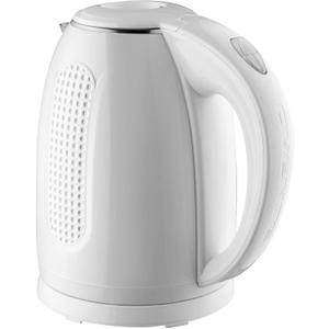 OVENTE 1.7L Double Wall Electric Tea Kettle, 1100W Water Boiler and Heater with Cool-Touch Exterior, Stainless Steel Insulated Interior, Auto Shut-Off, Boil-Dry Protection & Locking Lid, White KD64W