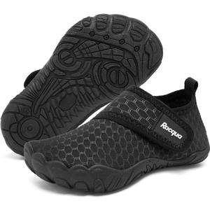 Racqua Boys Toddler Baby Water Shoes Girls Non-Slip Beach Outdoor Sports Breathable Water Shoes Quick Dry Lightweight Swim Pool Aqua Shoes(Baby/Toddler)
