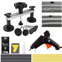 Super PDR Dent Puller Kit, Car Dent Removal Kit with Bridge Puller, Small Dent Puller for Auto Dent Removal, Small Dents, Door Dings and Hail Damage