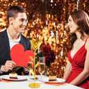 50th Anniversary Gold Gifts Golden Rose Romantic Gifts for Women Gold Table Decor Sweetheart Table Decorations Wedding Regalos para Mujer Gift for Girlfriend Wife Christmas Valentine's Day