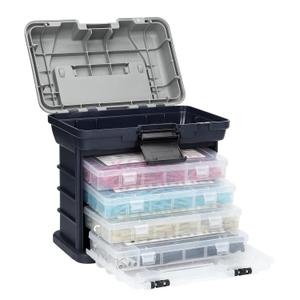 Home Marine Automotive Electrical Connectors Tool Kit Set with Heat Shrink Wire Terminals Zip Ties Essential Accessories for Connections and Repairs Complete in a Portable Tool Box Organizer