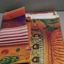 10X8fT Indian Traditional Photography Backdrop Indian Diwali Pooja Photo Background Puja Ganpati Pooja Mehndi Religious Festival Wedding Party Decoration Photo Studio Props