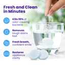 Retainer Brite Tablets for Cleaner Retainers and Dental Appliances - 96 Count