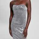 Guess Jamie Sequin Dress,  Dress for Women, Sparkly Sleeveless Tank Dresses Sexy Metallic Party Outfit Size 10