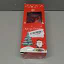 MODFUNS Christmas Tree Stand Base Sequins Christmas Tree Collar 24 Inch Burgundy Shimmer Velvet Tree Stand Cover Sparkling Tree Skirt Christmas Decorations Maroon Xmas Tree Base for Xmas Home Party (23.6 Inch)