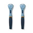 Dollar Shave Club | Razor Handle (2 Pack) Blue | Replacement Razor Blade Handles | Not Compatible with Other Razor Brands