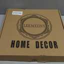 Round Serving Tray with Handles, Coffee Table Tray for Ottoman, Living Room, Outdoor Tray for Patio Entertaining, Serving Breakfast Kitchen Platter 