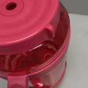 REDUCE WaterDay 80 oz Water Jug with Time/Ounce Markings - Spill-Proof Straw, Durable Tritan - Big Water Bottle for Daily Hydration - Dishwasher Safe, Clear & Easy to Clean, Pink