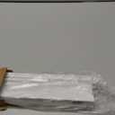 UNISHADES 100% Privacy Cordless Mini Blinds for Indoor Windows L-Shaped Blades 1" Vinyl Horizontal Window Shades for Home Improvement The Privacy of Your Room, for Window Size 39" W × 48" H White