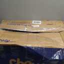 CURMIO Rolling Scrapbook Tote on Wheels, Scrapbook Storage Bag with Detachable Trolley and Bottom Wooden Board, Rolling Craft Bag for Scrapbooking Supplies, Black