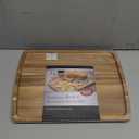 Tablecraft Acacia Collection Rectangular Board Plate 13" x 10" x 3/4" - Acacia Wood