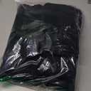 GLAMBURG 100% Cotton 2 Pack Oversized Bath Towel Set 28x55 Inches, Ultra Soft Highly Absorbant Compact Quickdry & Lightweight Large Bath Towels, Ideal for Gym Travel Camp Pool - Black