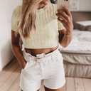 Earnda Women's Faux Leather Chic Belt for Ladies Jeans (White)