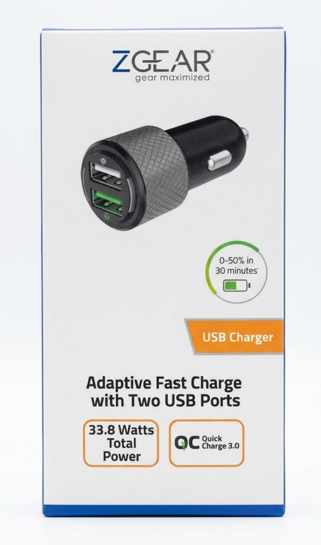 Adaptive Fast Charge With Two USB Ports