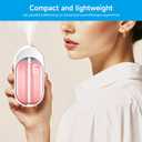 Nimin 6-Speed Aromatherapy Diffuser - Waterless & Cordless Essential Oil Air Freshener for Home, 50ml Portable Oil Diffuser, Ultra Quiet for Office Bedroom Wall Desktop