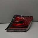 Dasbecan Right Passenger Side Tail Light Assembly with Bulb Compatible with 2013 2014 2015 Honda Civic 4-Door Sedan Brake Rear Lamp Replaces# HO2805102 33500-TR0-A51