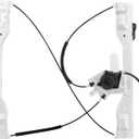 BOXI 751-007 Front Passenger Side Power Window Regulator with Motor for F-150/F-250 F-350 F-450 F-550 Super Duty/Lobo (Mexico) / Silvery /FL3Z1523200A