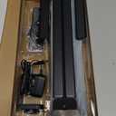 ONEMIX 42" LED Desk Lamp with Clamp, Architect Desk Light with Remote, Adjustable 4-Segment Bar, 1800LM Bright, Eye-Caring Desk Lamp for Home Office, Reading, Study, Dual Monitors, Workbench (Black)