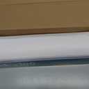 Niuara White Plastic Table Cover Roll - 54IN x 100FT, Table Cloth for Rectangle Table with Slide Cutter, Plastic Table Cloth Disposable with Cut-to-Size Design for Weddings, Banquets, Parties