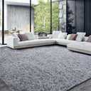 HOMBYS Shaggy Area Rug 12x15 Feet, Ultra Fuzzy Large Plush Faux Fur Carpet for Living Room Bedroom, Non-Skid Fuzzy Rug for Kids Playroom Home Decor