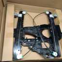 Front Driver Side Power Window Regulator with Panel Without Motor fit for 07-17 Ford Expedition Lincoln Navigator 2007 2008 2009 2010 2011 2012 2013 2014 2015 2016 2017, Left, 749-542