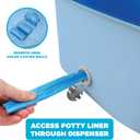 Bluey Easy Clean-Up Potty Trainer with Disposable Liners