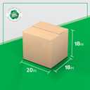 20" x 18" x 18" Shipping Boxes, Bundle of 25